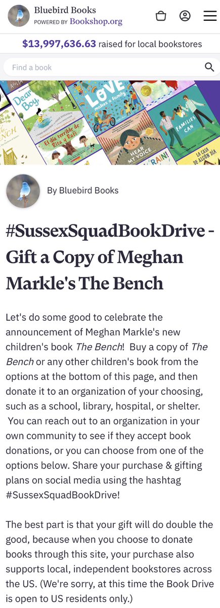 BooksAtBluebird's tweet photo. Happy #KindnessWinsDay! We’re an #indie bookshop running a kids’ book drive &amp; being trolled &amp; threatened about the #books &amp; #authors we included. If you support #bookstores, #DiverseBooks, or #ActsOfKindness, pls RT,  follow, or donate to show support
🔗👉🏽 https://t.co/2BZYWBeZKN https://t.co/TQvotSzDNn