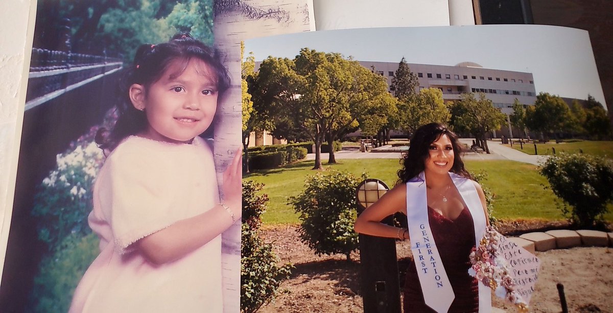 To my first picture in Preschool & to my last picture of an undergrad 🥳🥳 #FinallyDone