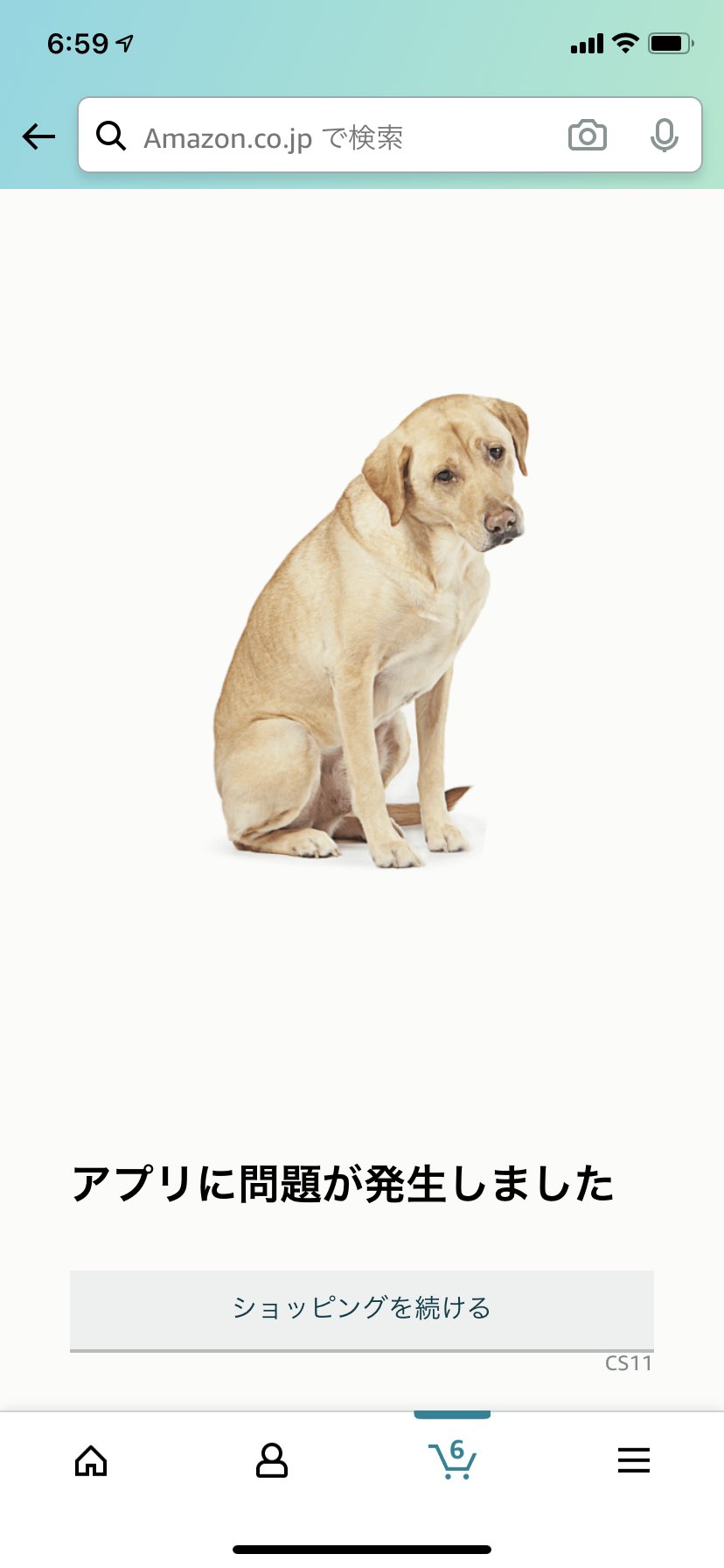 あましょくからこ Amazonの混乱祭りで エラー犬たくさん見られましたね T Co Hdlzafouhf Twitter