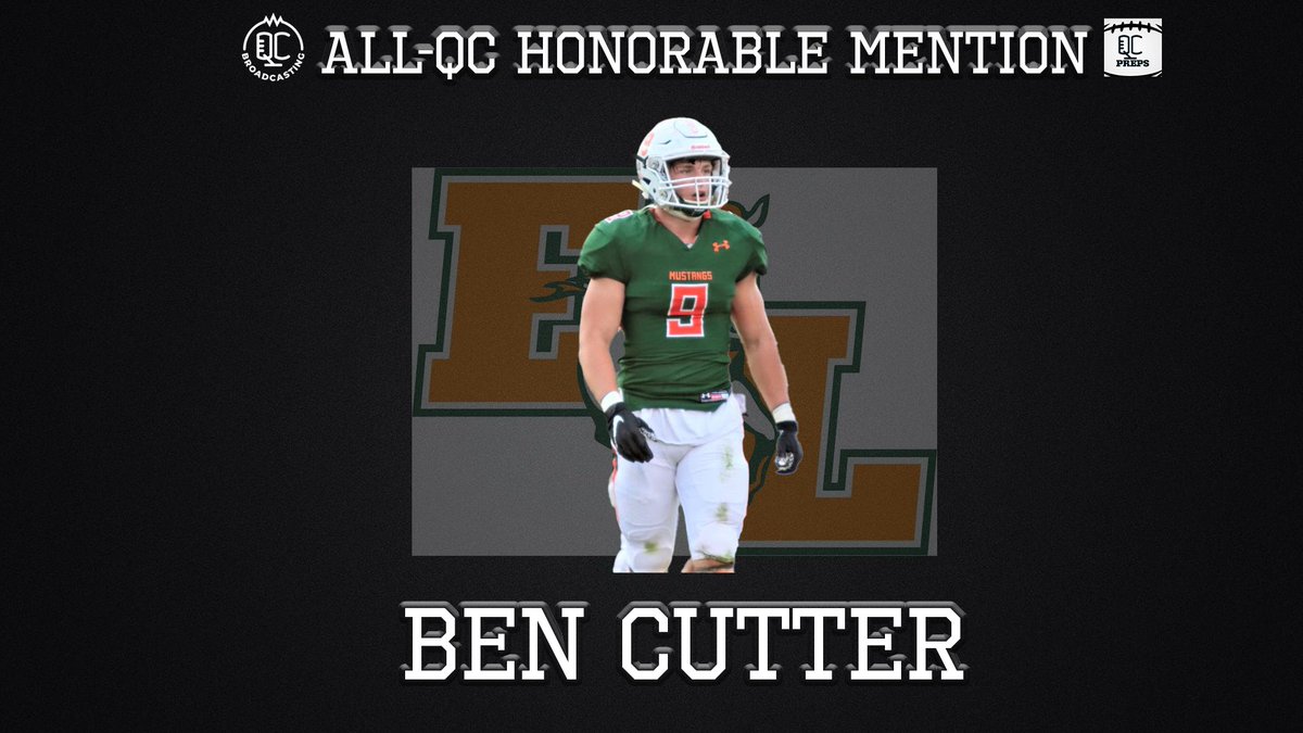 QCBroadcasting's tweet image. Congratulations to All-QC honorable mention @BenCutter28 of East Lincoln.