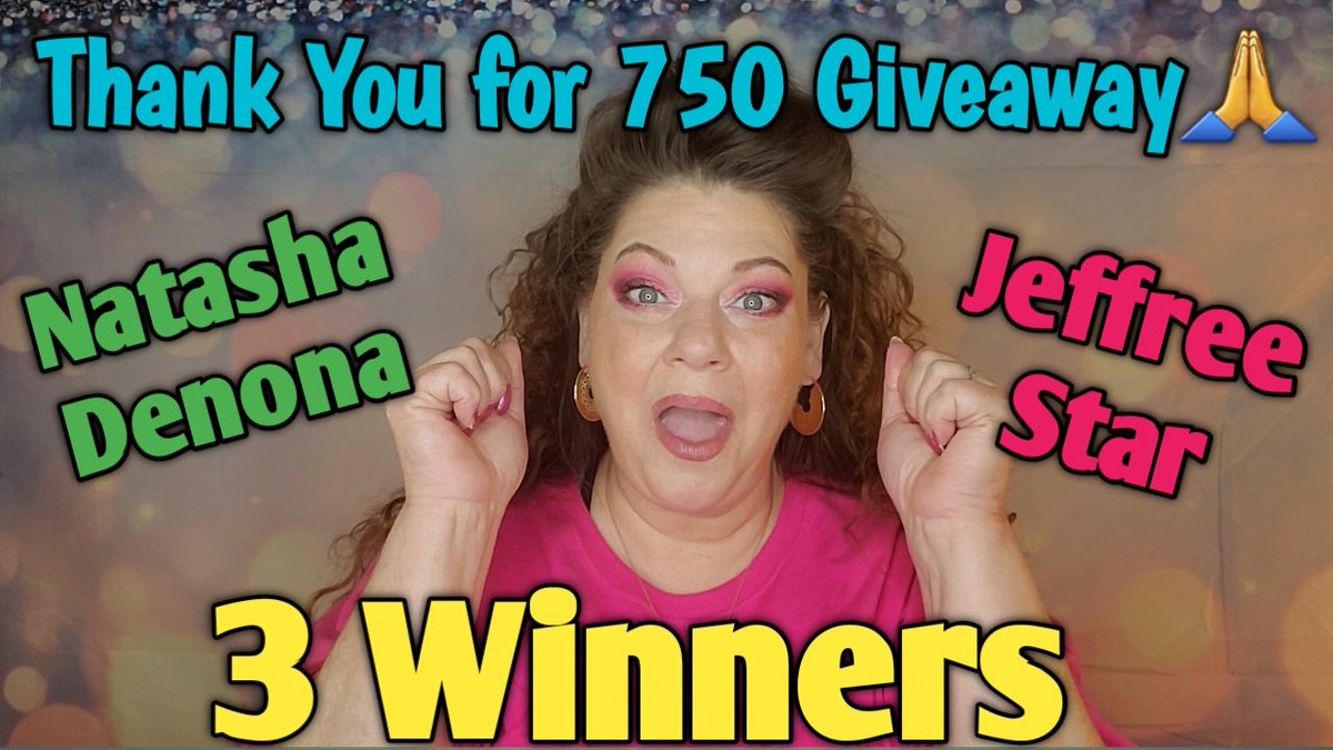 Stephan50106207's tweet image. Come check out my massive #giveaway. I&apos;m  Saying thank you for getting to 750 strong! #multiplewinners! Products from #jeffreestarr and #natashadenona &amp;amp; much #more 🎉👍❤🙏

youtu.be/o1NZQoqohvE