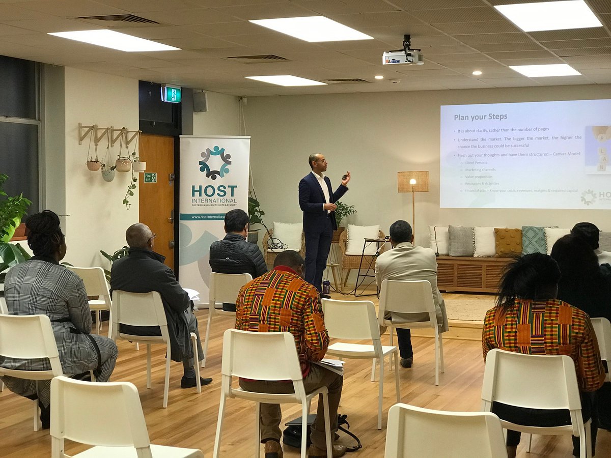 Meet Will Sami, our #volunteer business mentor.  He helps migrants and refugees build their business skills through individual coaching and group workshops. 

"Volunteering with HOST gives me the opportunity to use my skills to create a lasting difference in people’s lives."