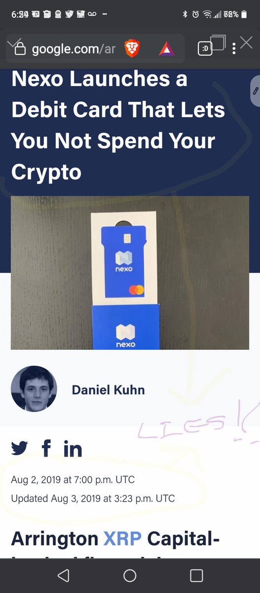 FFTecH_'s tweet photo. @CelsiusNetwork @compoundfinance @zerion_io @Instadapp @unchainedcap @NexoFinance @AntoniNexo i have given up on $nexo its clear that you made those policy changes because you knew what was coming yesterday Can someone please give us a DYNAMIC CREDIT LINE I dont like this company https://t.co/MMN4u0RdwQ