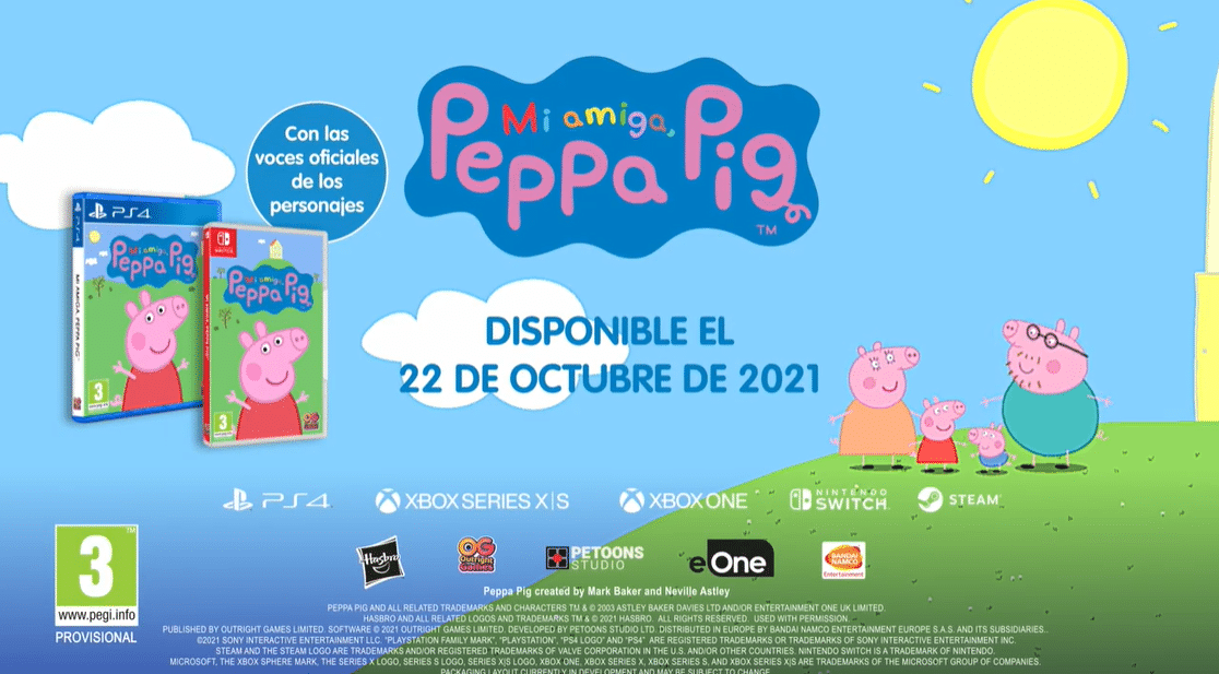 El juego de Peppa Pig será exclusivo de Xbox Series en la
