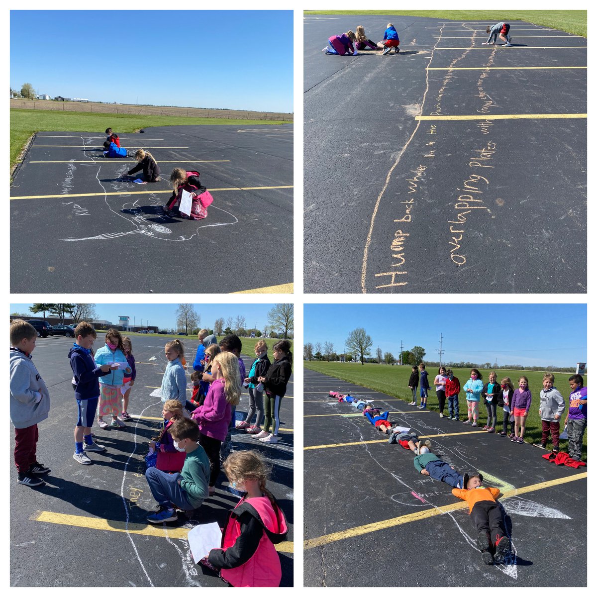 When a student asks if our class is as long as a Killer Whale, you do research, share your research, draw the whales to size, and measure with kids. Our class is larger than a Beluga but smaller than a Killer Whale. ⁦<a href="/ndeschargers/">North Elementary</a>⁩ #1dccs