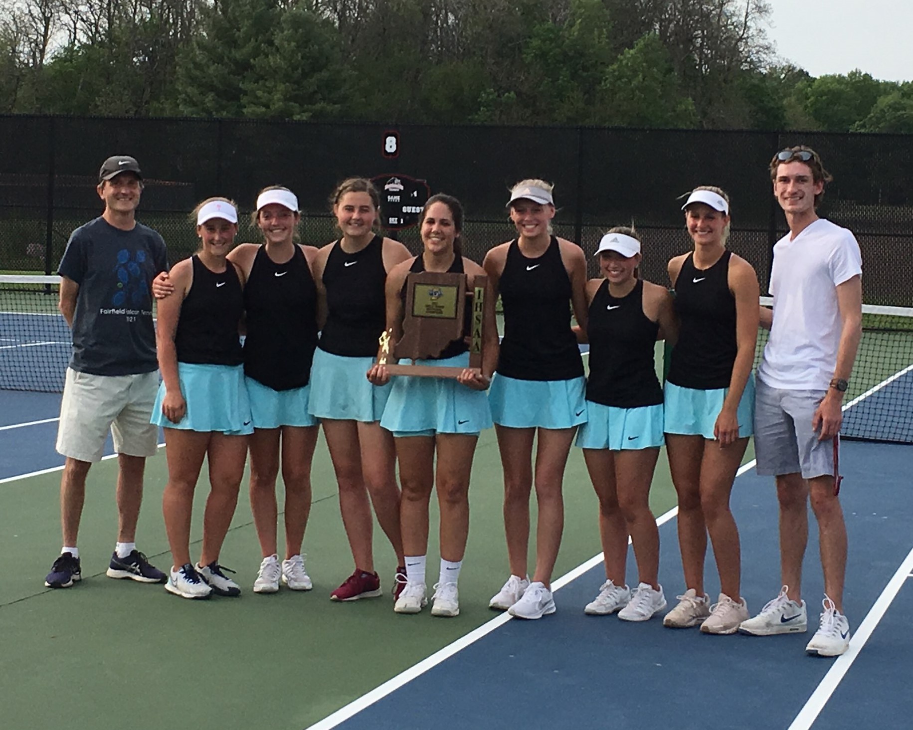 Mark L. Hofer on Twitter "Your 2021 IHSAA Girls Tennis Sectional 48