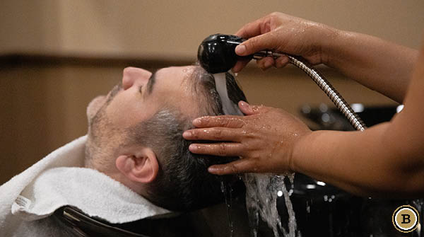 Our Signature Benchmark® Haircut is the Ultimate Relaxed Grooming Experience for Men™. It goes beyond a haircut to include 15 minutes of spa services. Schedule your time to Relax, Look Great and Feel Confident on our website or the Boardroom Salon App.