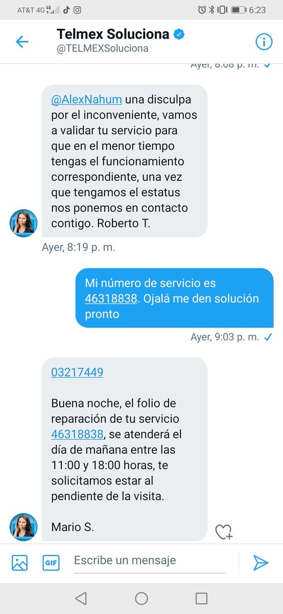 AlexNahum's tweet photo. ¡Esto ya es una burla @TELMEXSoluciona @infinitum @Telmex 🤬! Hacen que te quedes todo el día esperando para que una vez más te queden mal... 7 días sin internet y contando https://t.co/ChxuA0DSWh