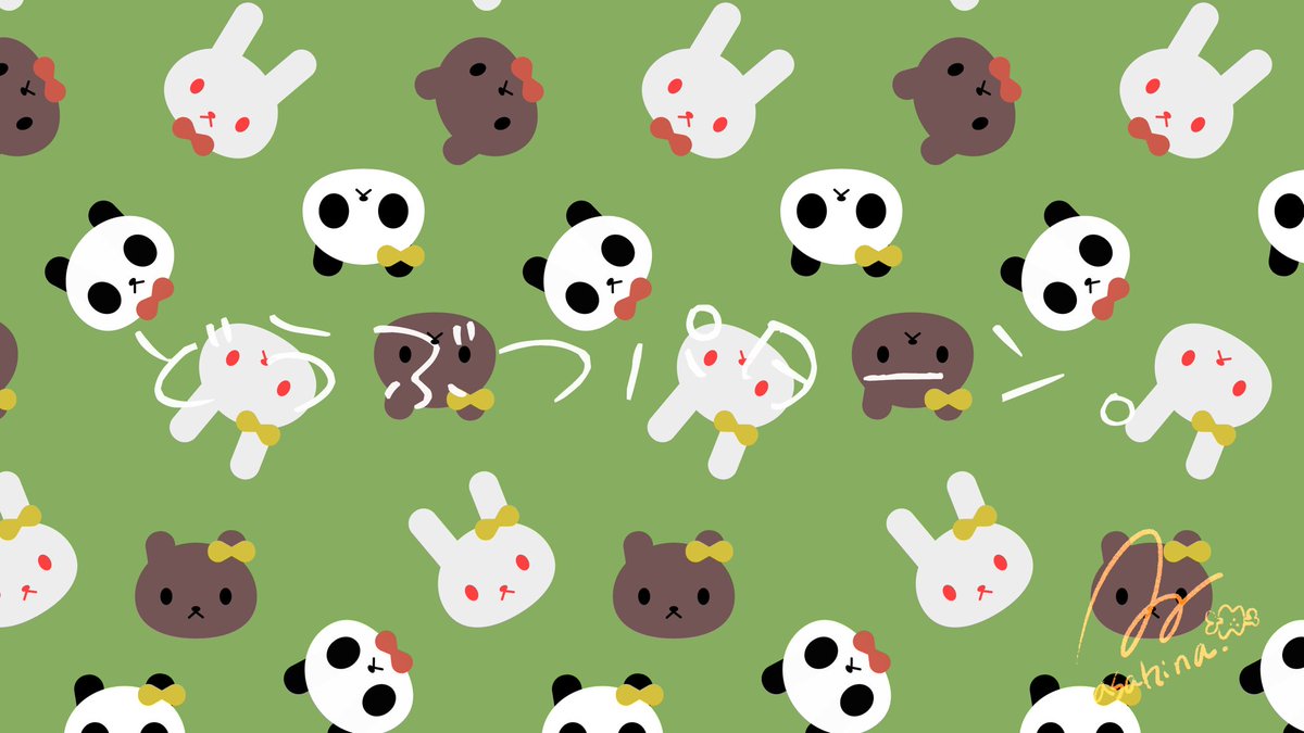 Ipad版illustratorの を使って簡単に描く動物たち パターンに あさひな イラストレーターのイラスト Ipad版illustratorの を使って簡単に描く動物たち パターンに あさひな イラストレーターのイラスト