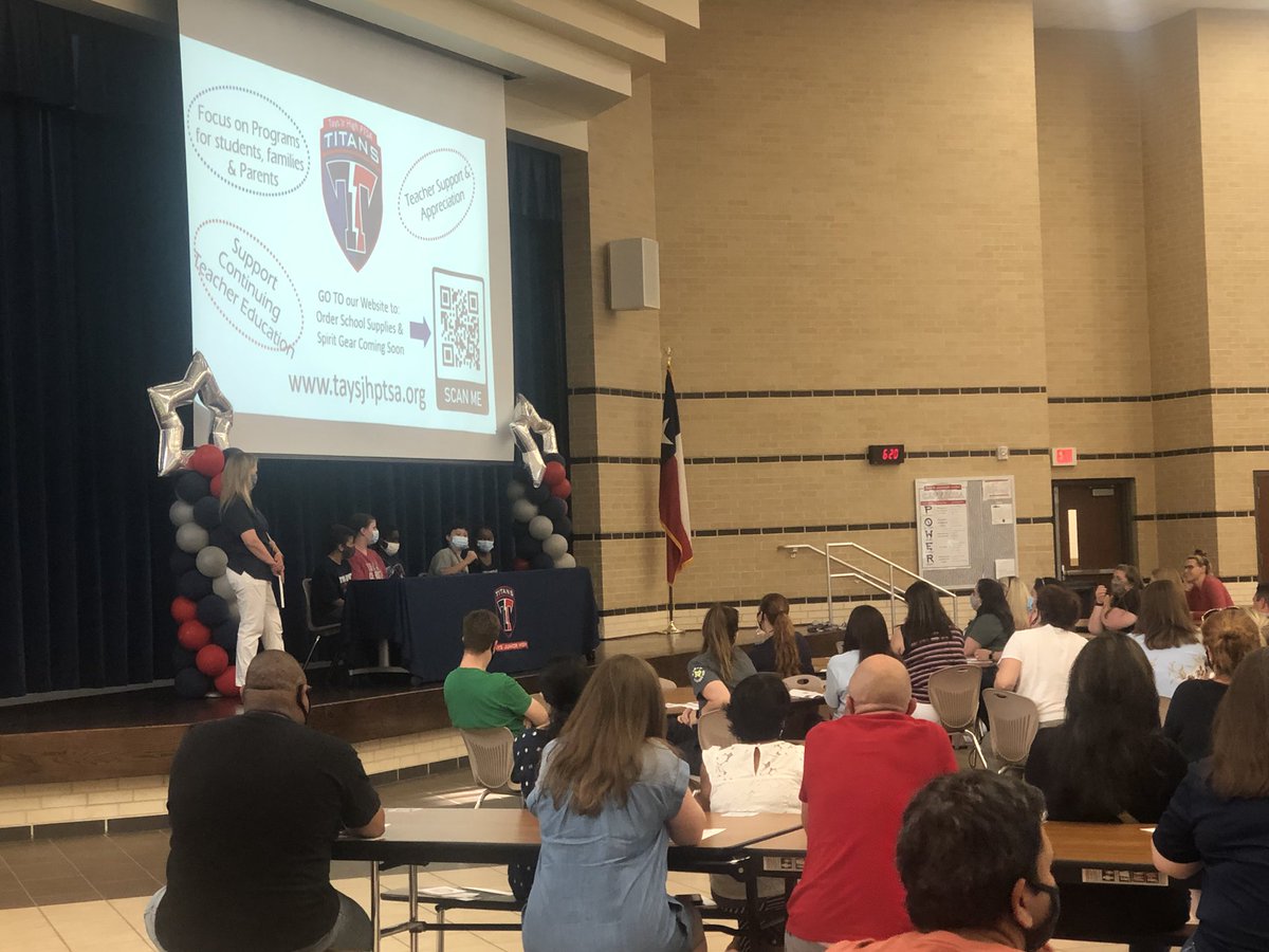 So proud of our 6th grade student panel answering questions from our incoming 6th grade parents!!