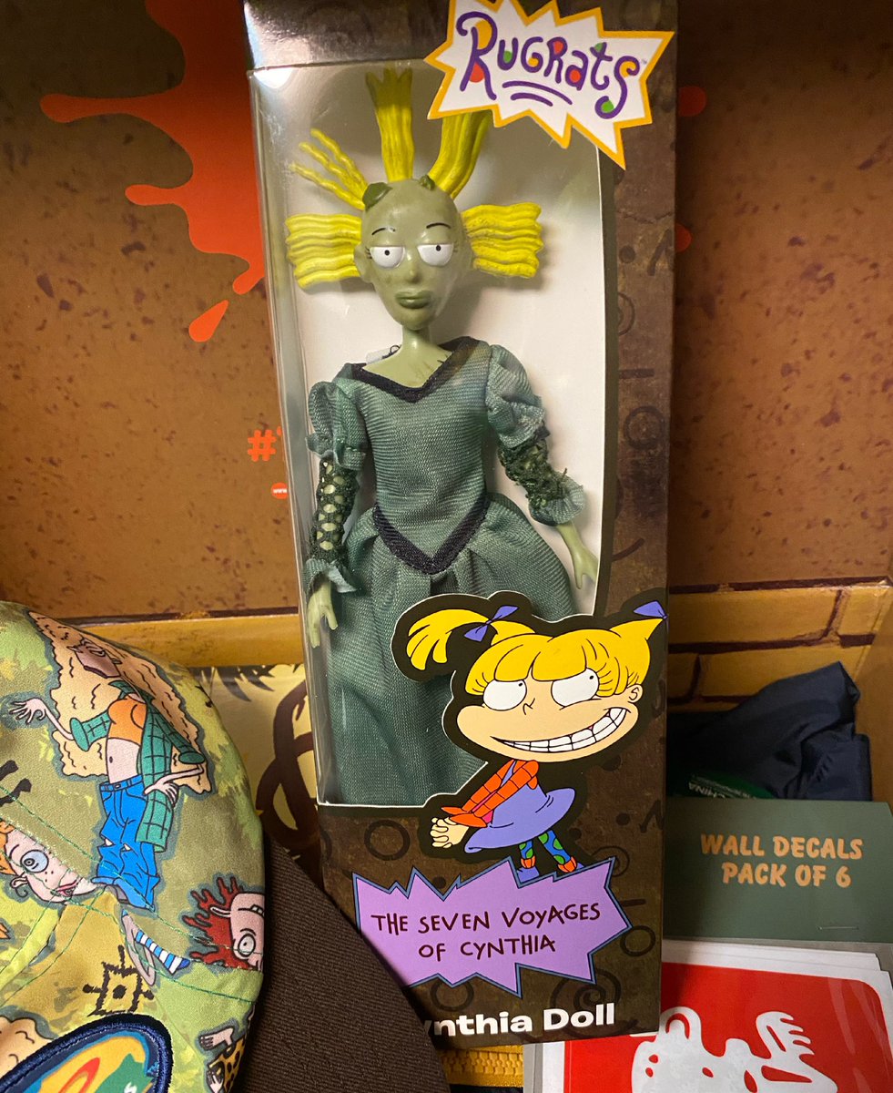 Stephhorror303's tweet photo. Sheβs here!! @TheNickBox #Rugrats #icon #Cynthia #90s #90skid #nickbox https://t.co/16luGKPMOC