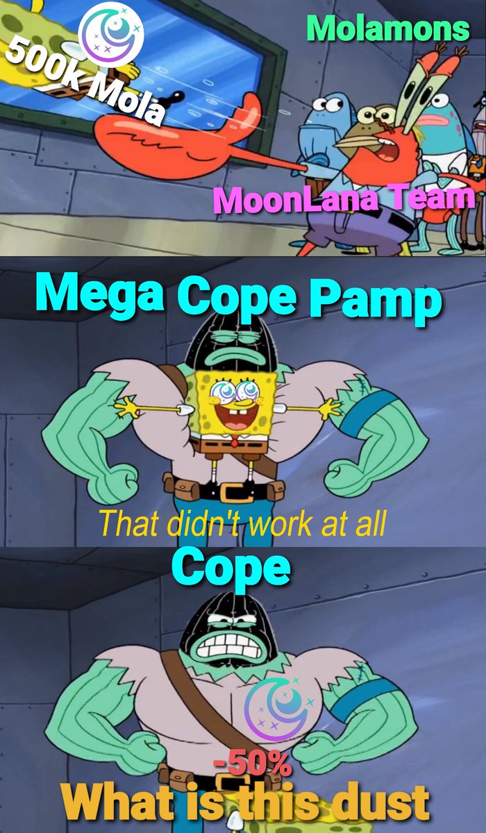 xMoonLana's tweet photo. $125k Current Mcap. Hold The Dust 😗

@unlimitedcope 

$Mola $Cope $Sol #Airdrop #Meme https://t.co/lknwrrNEo8