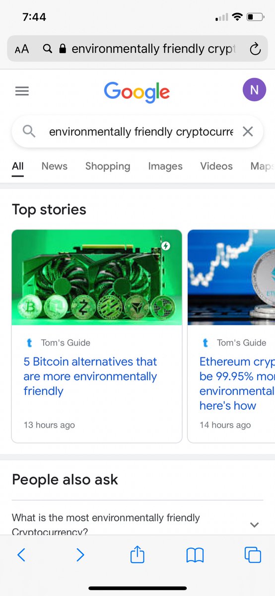 NanoTipper5's tweet photo. @CryptoMiguelito Guess what?

The first crypto of the first news of this search is no other but $nano 

we say $NANO is inevitable for a reason! https://t.co/bHhZcfr5Ar
