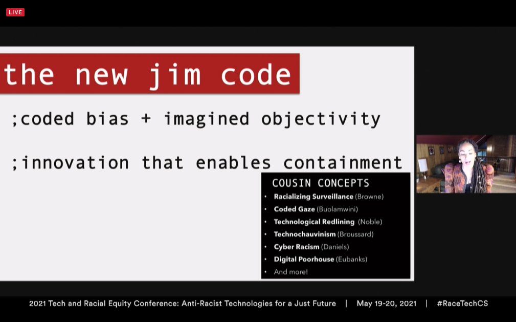 LilsG31's tweet image. The #NewJimCode by @ruha9 at  #RaceTechCS is everything I needed to learn while I was a software engineer and even more now!