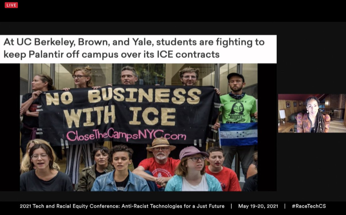 stanfordccsre's tweet image. Organizing tech workers involves the struggle against individualism and, thus, includes solidarity across race and class, contends @ruha9. #RaceTechCS