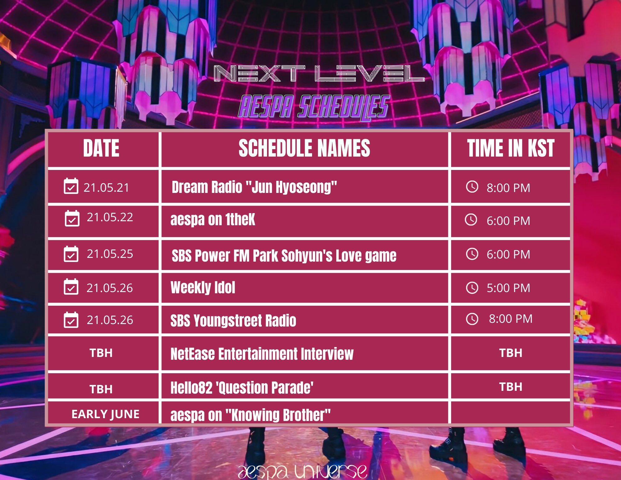 Aespa World Tour 2024 Schedule: List Of All Cities – QASXW