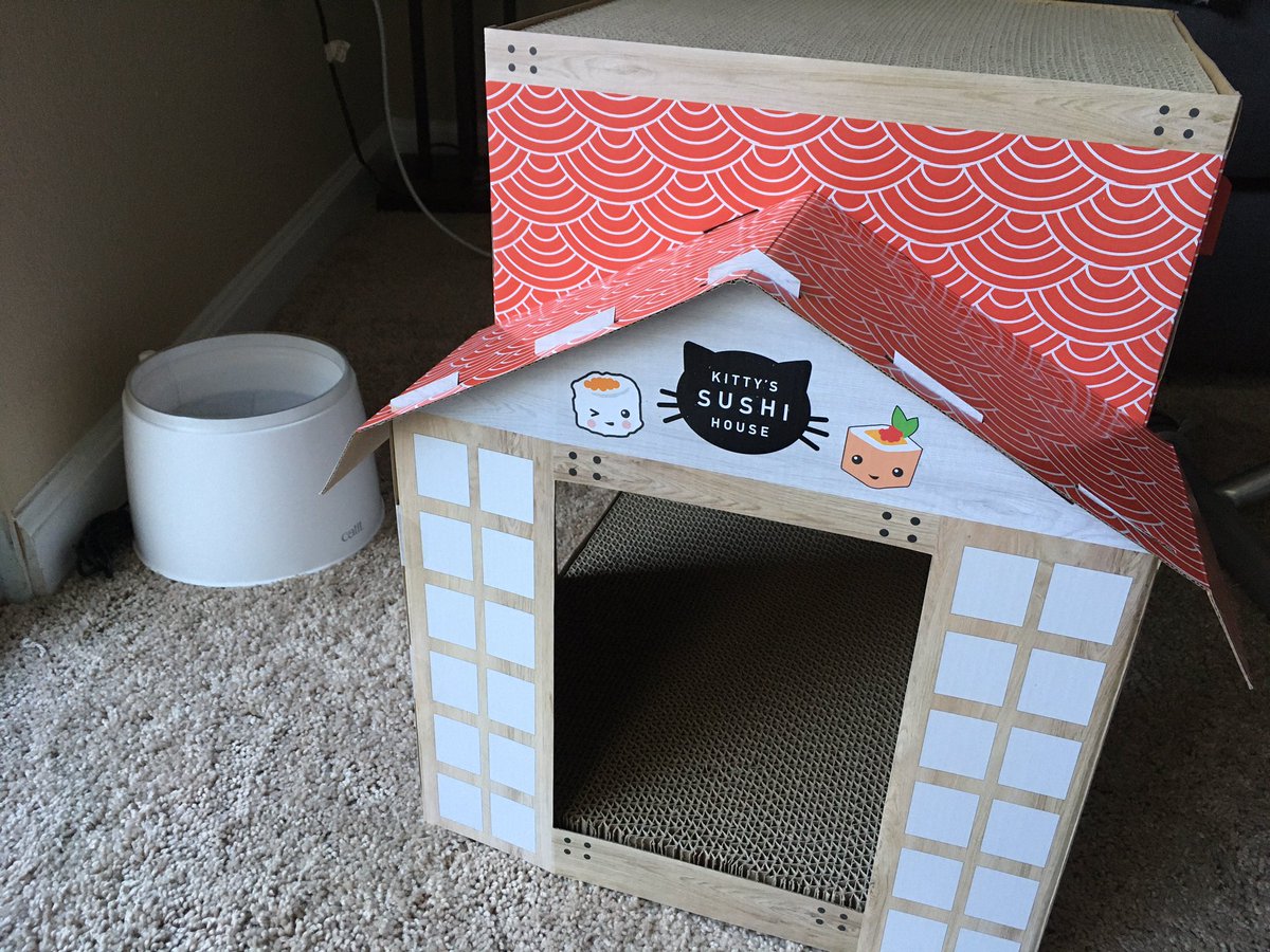Sushi Cat Scratch House
