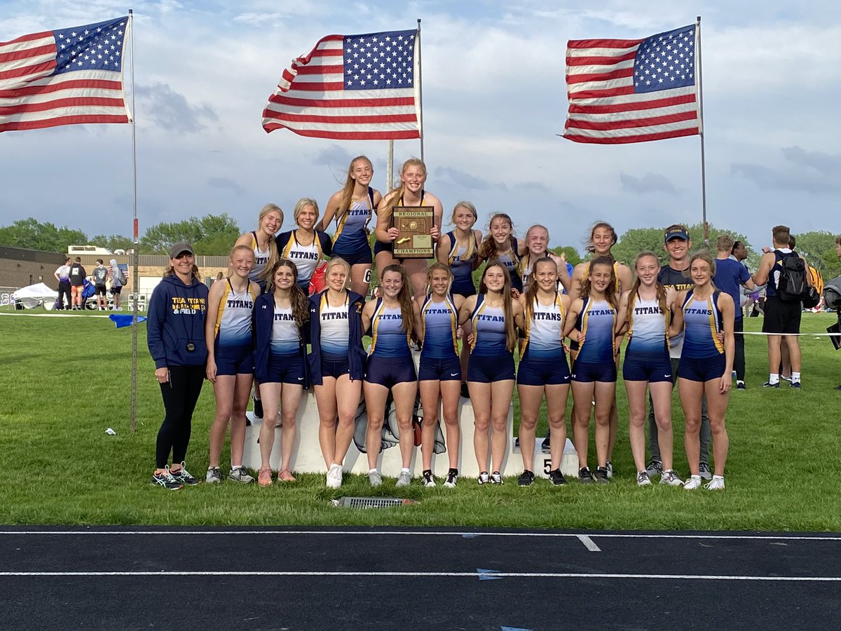 Titan girls are Region 4A Champs!! 🥇