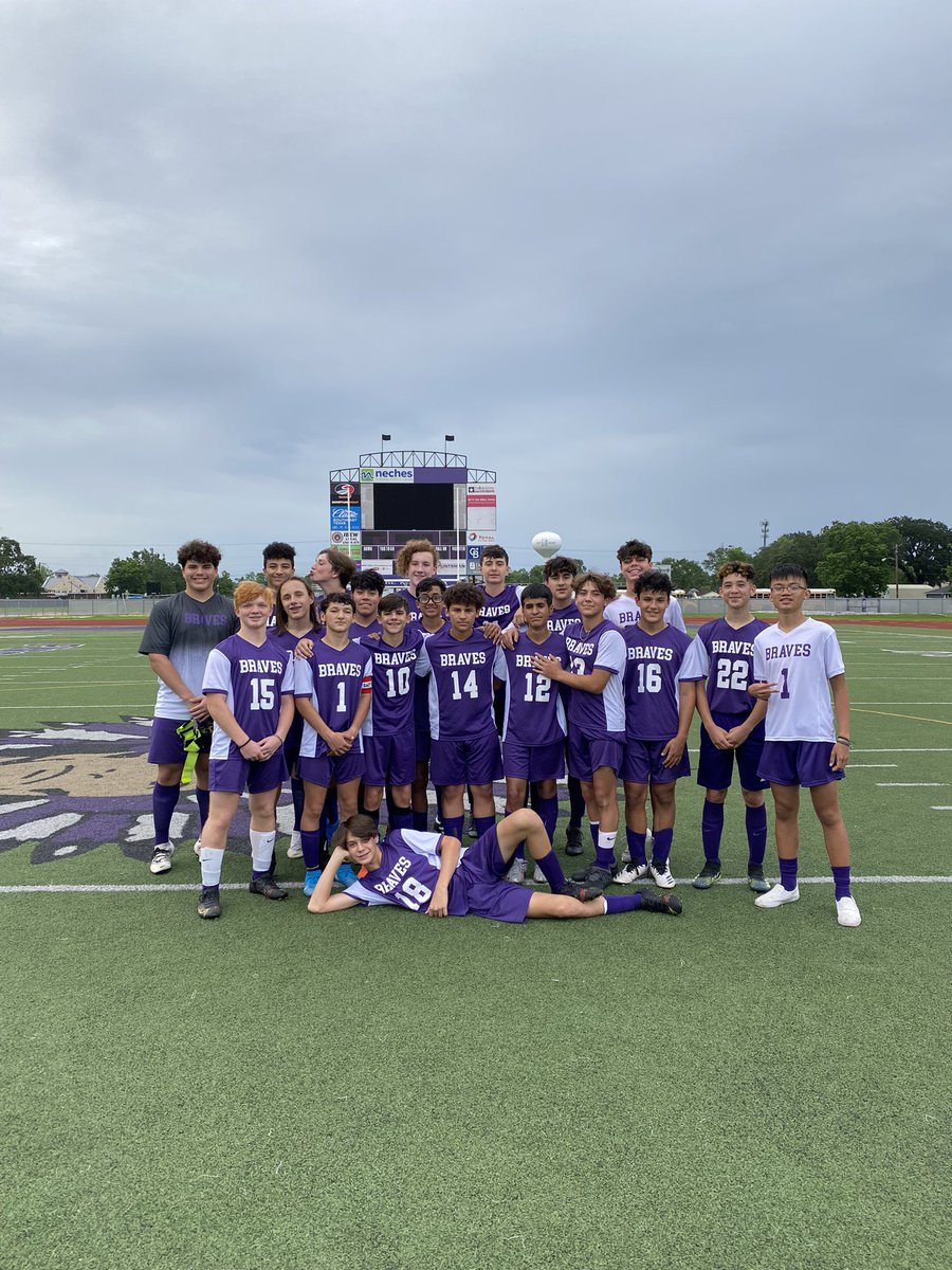 MrGrantTatum's tweet photo. GMS Braves are the 2021 UNDEFEATED district champs in the school’s first ever soccer season!!! I cannot express how proud I am of each of these young men for their hard work and dedication these last 6 weeks. I have never been more #pngproud !!  #GTown https://t.co/XcFiFrbZ3C