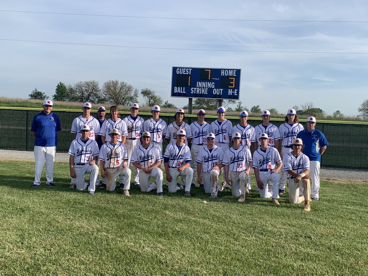 Our <a href="/HHScotsBaseball/">Highland Fighting Scots Baseball</a> team set the school record for wins(25) in a season tonight w/their win over RV. The old record of 24 wins was set by Coach Church &amp; our 2006 State Semifinal team. Congrats Coach Kline &amp; the entire team on this tremendous accomplishment! #GoScots <a href="/hlsdsports/">Highland Athletics</a>