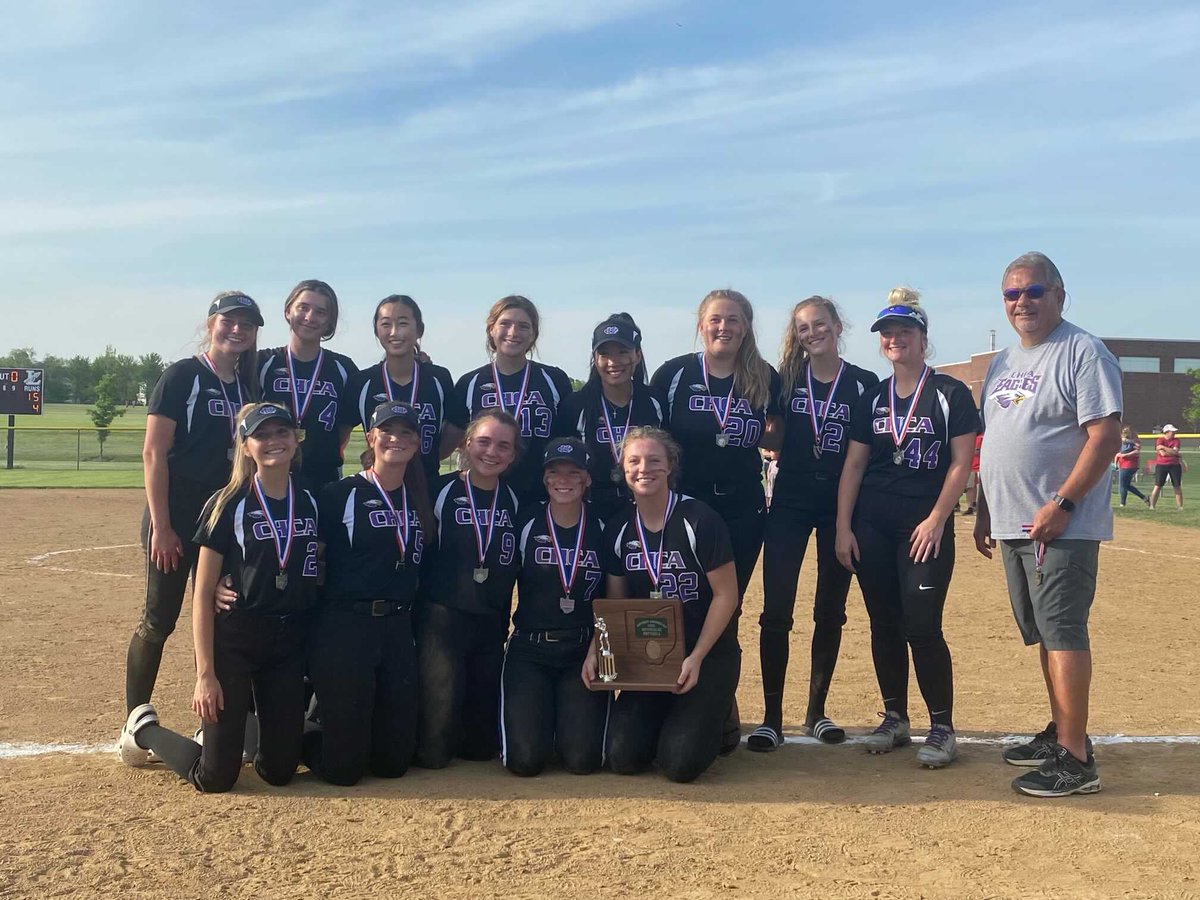 Could not be prouder of this group of young ladies.  MVC Champs, Sectional Champs and District Runner-up. We  want to thank our loyal fans who cheered at every game. Your support meant a lot We also want to wish our senior, Shelby Berhardt all the best at IU, we will miss you!