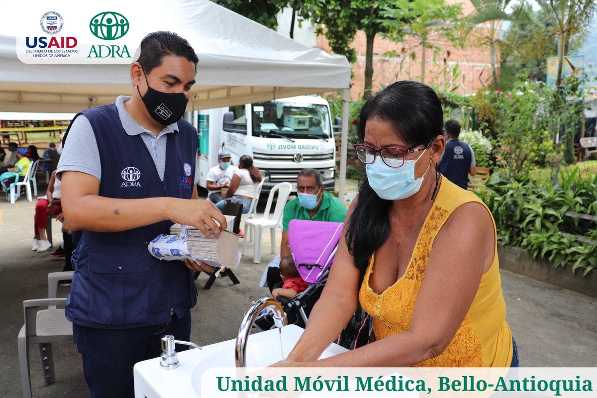 ADRAcolombia's tweet photo. Inauguración de la Unidad Móvil Médica en el Municipio de Bello Antioquia. @ADRAcolombia @ADRAIntl https://t.co/q1Wqzb93za
