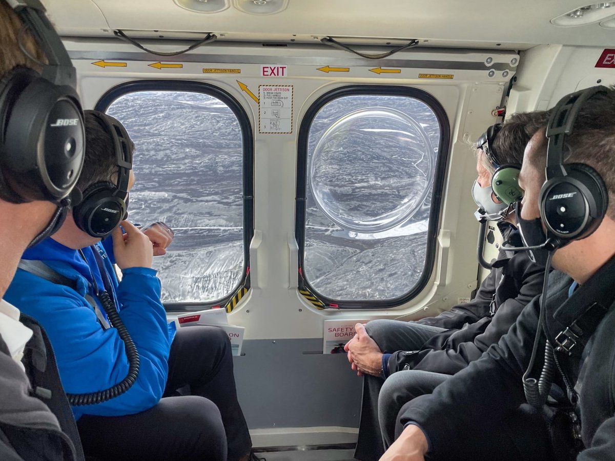 Had a moment to see a breathtaking view of Greenland’s ice caps and fjords. Unfortunately, Arctic warming threatens these views, and more importantly, the surrounding communities’ livelihoods. We must act to address the climate crisis.
