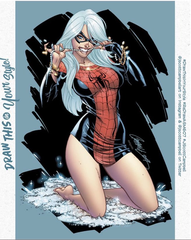 Clem4135's tweet photo. Ok, here is my @JScottCampbell redraw. Love Black Cat but the Baroness is 🥰
#coltonstoytime #thefullforce #generalsjoesreborn #gijoe #jscottcampbell https://t.co/b4E3LDZwGD
