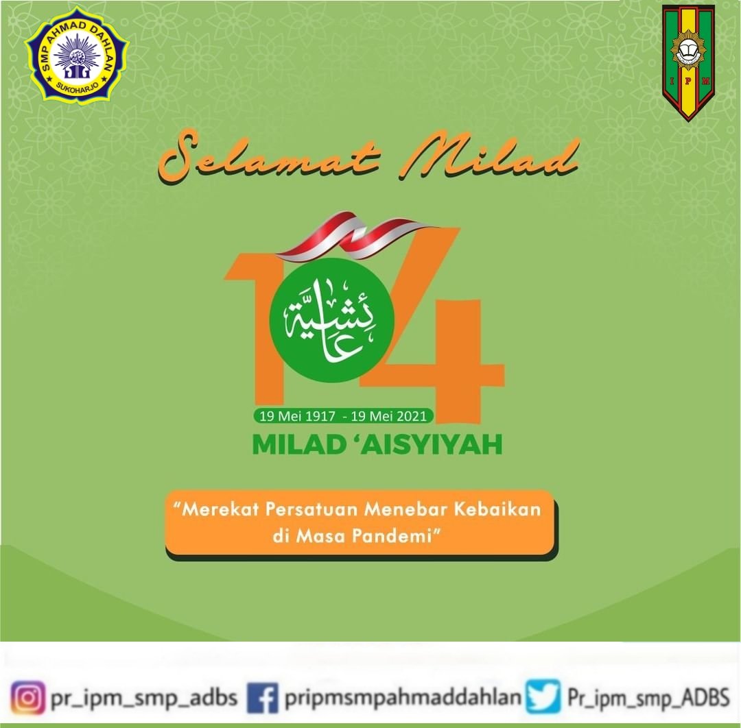 AdbsPr's tweet photo. WAHAI WARGA 'AISYIYAH SEJATI
SADARLAH AKAN KWAJIBAN SUCI
MEMBINA HARKAT KAUM WANITA
MENJADI TIANG UTAMA NEGARA
DI TELAPAK KAKIMU TERBENTANG SYURGA, DITANGANMULAH NASIB BANGSA
MARI BERAMAL DAN BERDERMA BAKTI

MEMBANGUN NEGARA

MENCIPTA MASYARAKAT ISLAM SEJATI

PENUH KARUNIA https://t.co/DffHdFHwz4