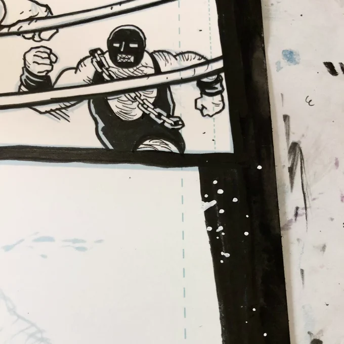 I'm having fun with this. It's going to be a weird book. 