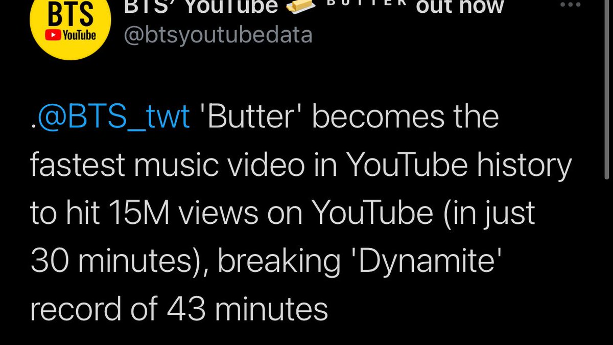 jhenegguk's tweet photo. we’re doing really good with streaming ! we’re breaking dynamite records if we keep this up and continue streaming properly we can definitely hit our goal !! 

#BTS_Butter #SmoothLikeBTS https://t.co/AZJVmmZewb