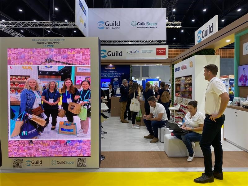 It’s day two of APP 2021, and we’ve got a new look and feel this year, with the whole Guild family together on one stand. Don’t forget to be part of something bigger and enter our brand-new competition by tagging us in an Instagram photo of you with the hashtag #GuildGroupAPP21
