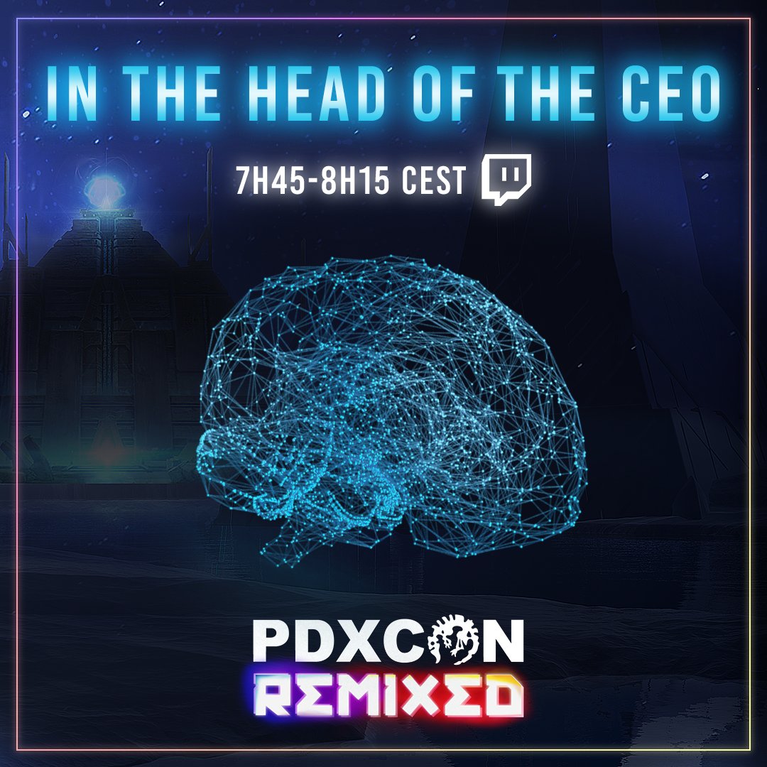 PDXCON REMIXED begins in 5 minutes with a word from our CEO @EbbaPDX !

Join us on Paradox Twitch! twitch.tv/paradoxinterac…

#PDXCON
