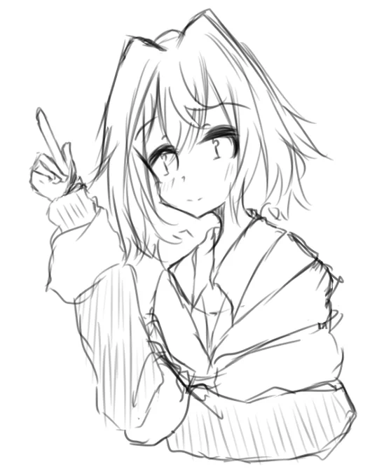 #みなさん去年の今頃はどんな絵描いてましたか 
ちょうどアンジュを描き始めた頃ぐらい 