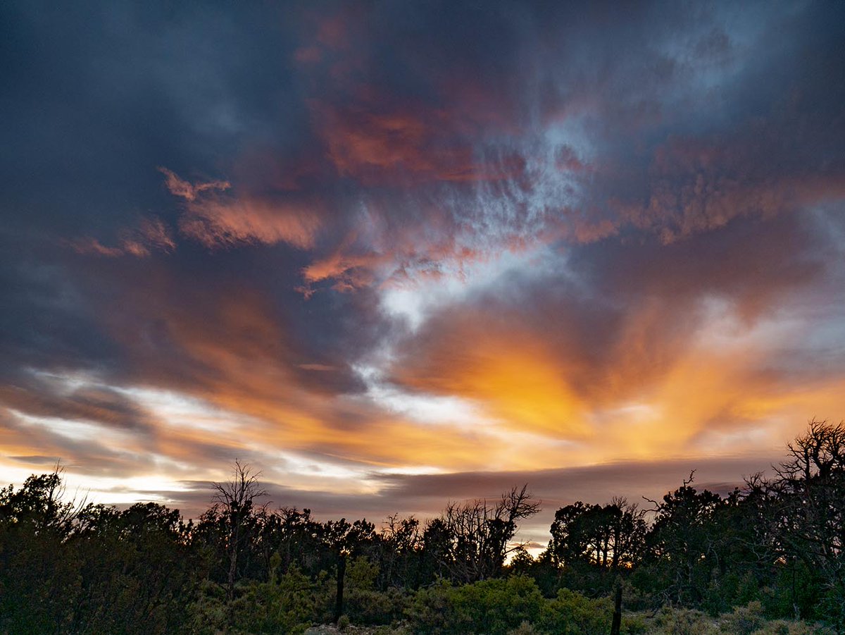 GrandCanyonNPS's tweet photo. “She remembered watching a summer sunset from this very spot. Not so long ago; just a lifetime.” ― Sharon Kay Penman 

Sunset, Thursday, May 20, 2021, as seen from near Duck on a Rock overlook along scenic Desert View Drive. https://t.co/YsBOhtI3AU #GrandCanyon #Arizona https://t.co/U9CScOXMhI