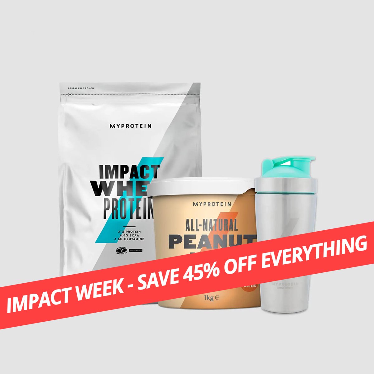 #Myprotein Impact Week - Save 45% OFF everything
Visit our website for the discount code:
bit.ly/2RrbtO1