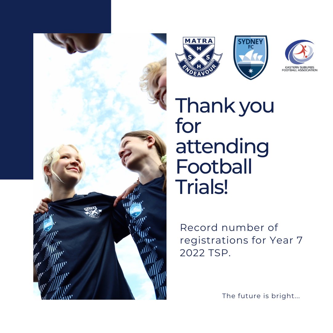 Record number of applications to TSP for Year 7 2022. Thank you to everyone who has taken part. A bright future ahead <a href="/SydneyFC/">Sydney FC</a> <a href="/antejuric1/">Ante</a> <a href="/mito1988/">Mizuki/瑞希-Football Coach🇯🇵🇦🇺🇸🇬</a> <a href="/pat_mccann/">Pat McCann</a> <a href="/mrabobadilla/">Andrew Bobadilla</a>