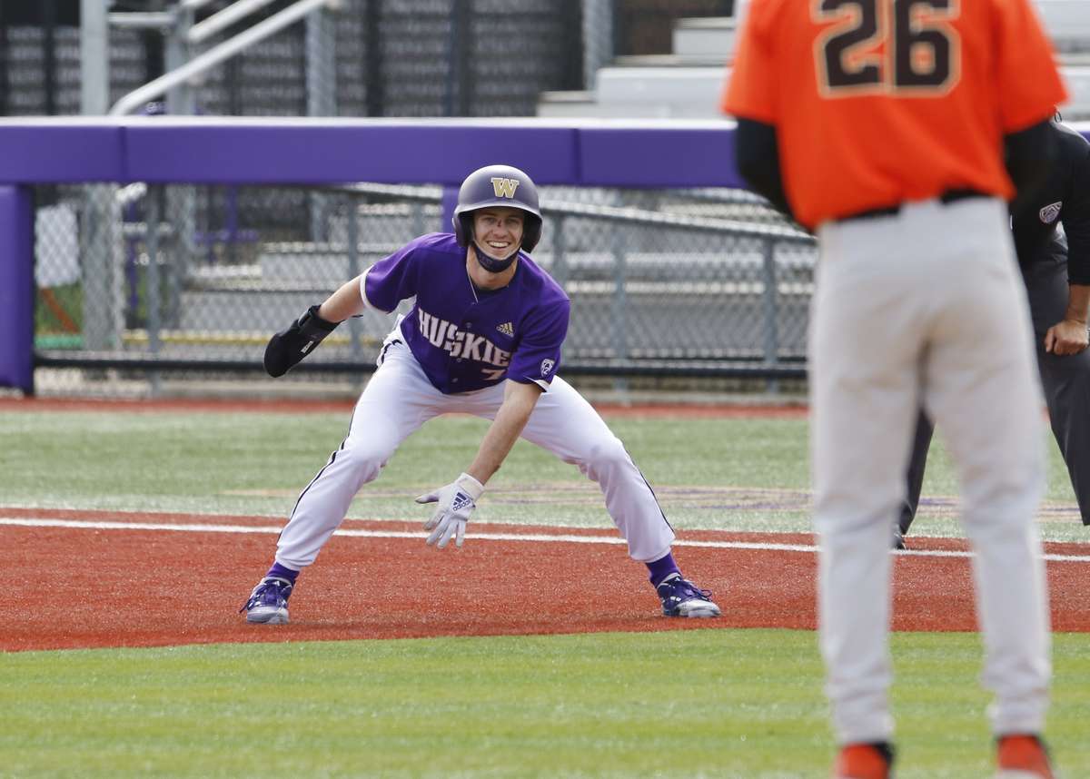 UW_Baseball's tweet photo. ⚾️ Senior Spotlight: Braiden Ward ⤵️

Braiden is the ultimate competitor and gives it 110% every single time he steps on the diamond. 

One of the great base stealers in Pac-12 and UW history, Braiden's name will live in record books for a long time. 

An all-time Husky. https://t.co/BFN7ve6lR2