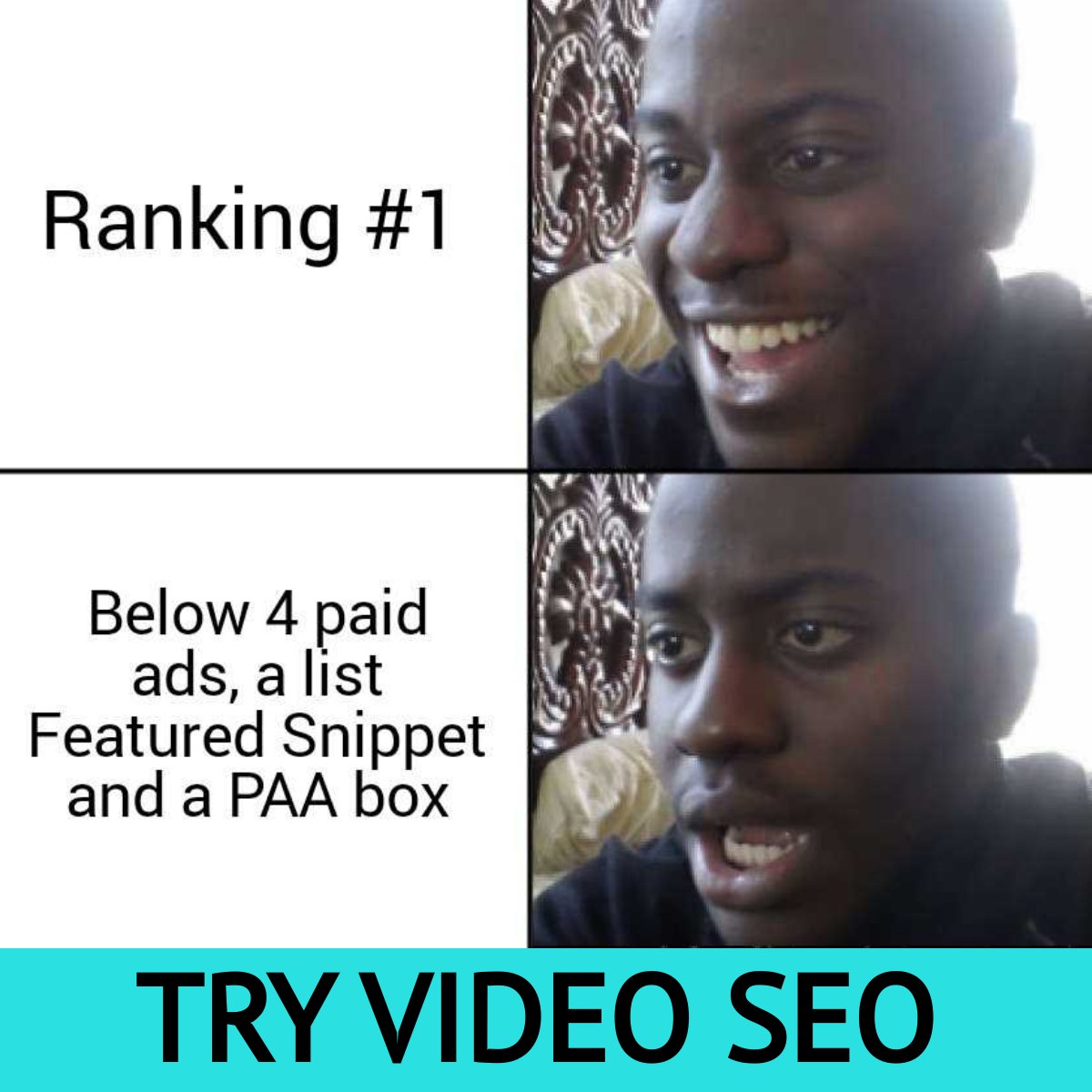aimarketerHQ's tweet photo. To dominate SEO, try Video SEO. https://t.co/zwuC66wxrS #seo #video #videomarketing #videofirstmarketing #VFM https://t.co/wJGQJRERCy