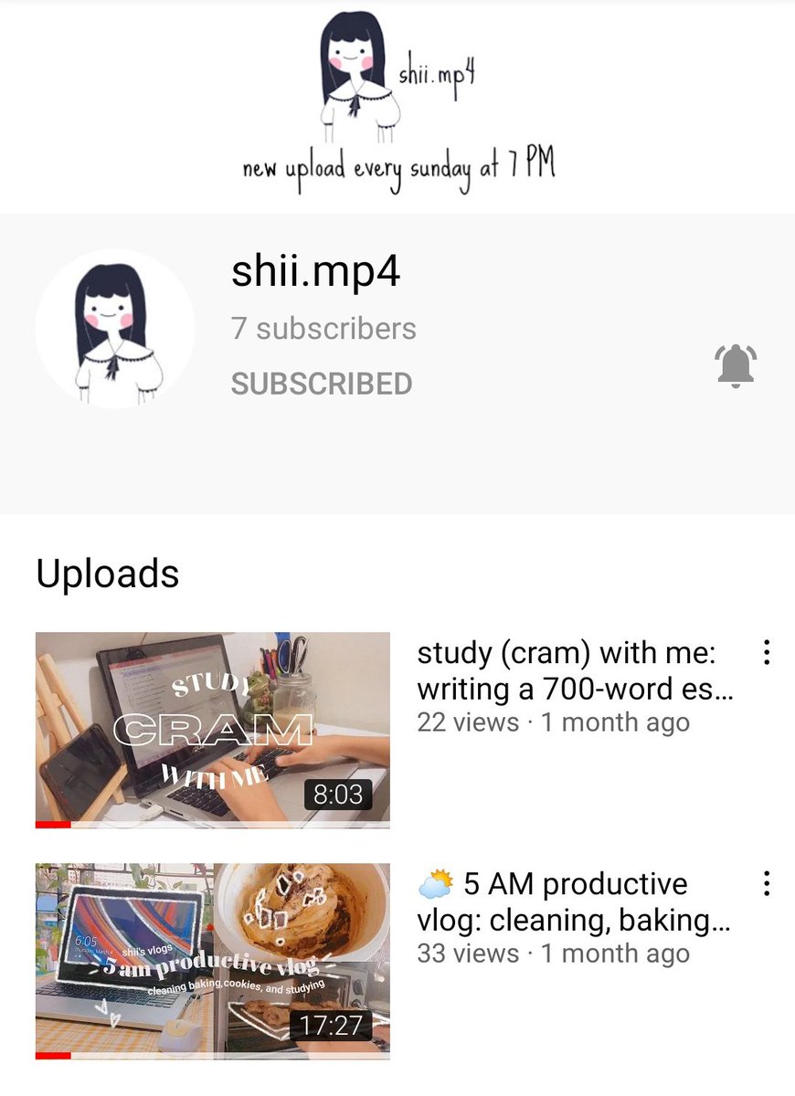 AISHIITEIRU's tweet photo. hi guys!! mind subscribing to my channel? 🥺 i took a short break but i will upload study vlogs and daily vlogs where i cook meals and die from school works jk hihi hope you guys support me! 💘 #studyvlogs
https://t.co/3npU11eOMI https://t.co/dUVsrpUCXs