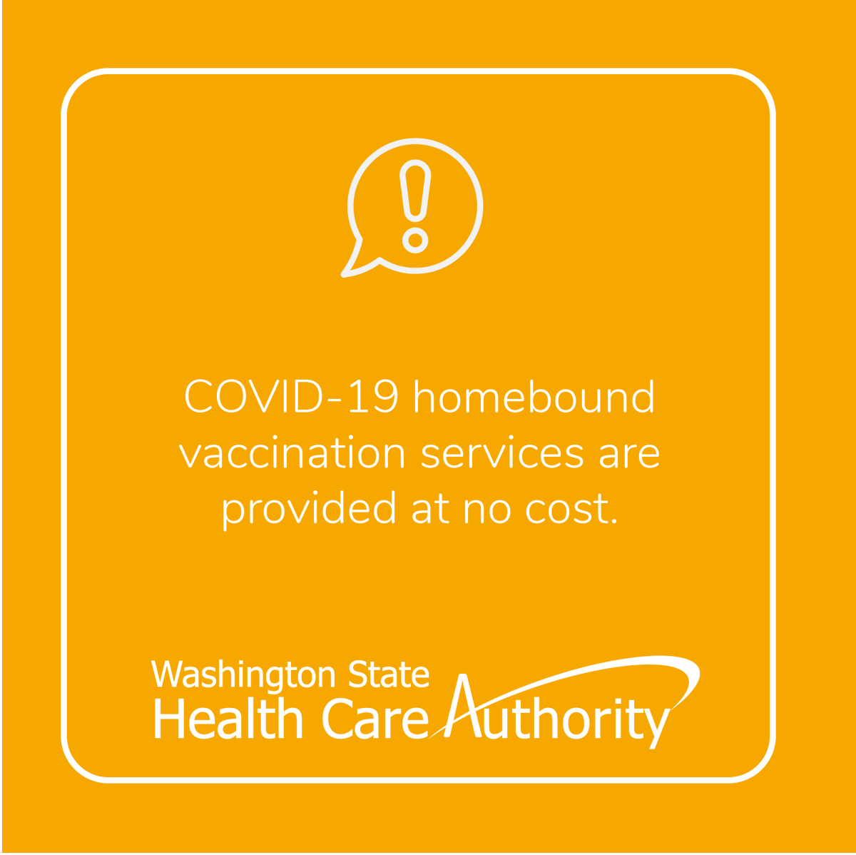 WA_Health_Care's tweet photo. COVID-19 homebound vaccination services are provided at no cost. Connect with a mobile vaccine team by taking this survey: https://t.co/ER32fLz5GQ or call the State COVID-19 Assistance Hotline at 1-800-525-0127 and press #. https://t.co/nyAaAWMcVL