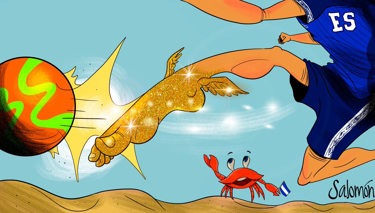 SalomonCartoon's tweet image. Vamos Playera ES...