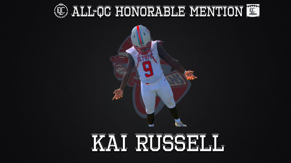 Congratulations to All-QC honorable mention <a href="/Kairussell819/">Kai russell</a> of <a href="/OlympicFB/">⭕️lympic Football</a>.