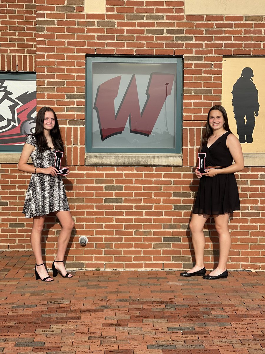 Maddy’s first Varsity letter and Emma’s third Varsity sport! ❤️🖤 I’m so glad they got to be teammates!  Now we just need Maddy’s hip healthy so we can keep this up next year!! <a href="/emdoerman32/">Emily Doerman</a> <a href="/DoermanMaddy/">Maddy Doerman</a>