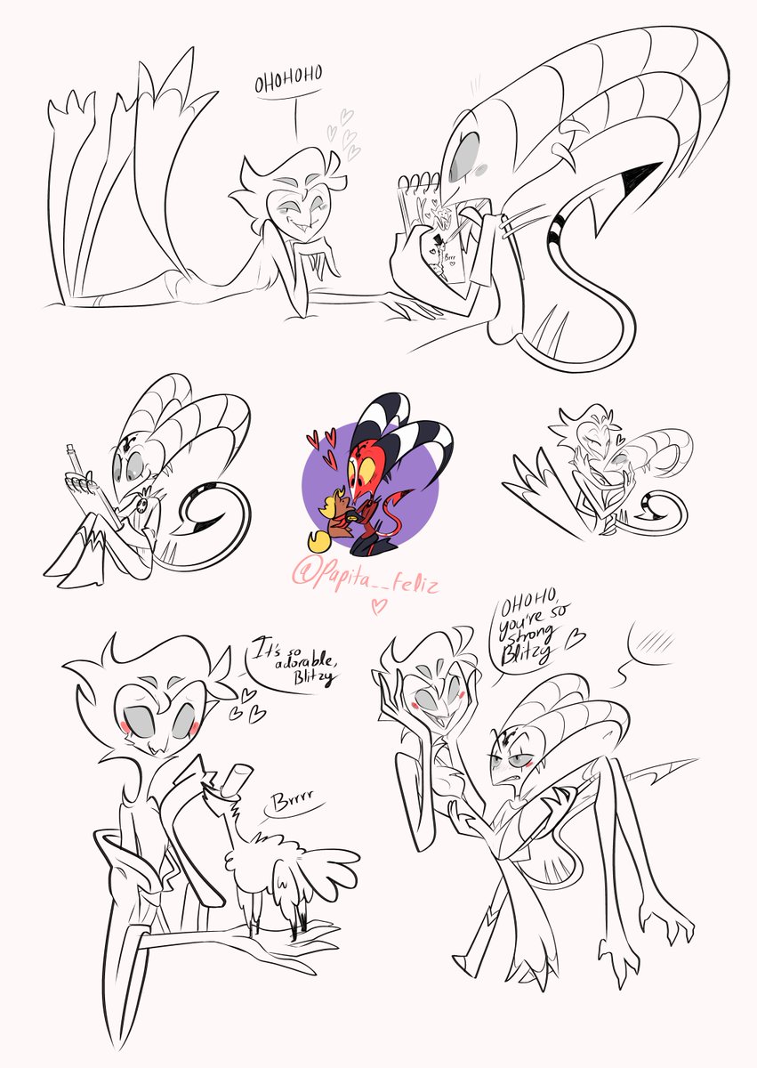 pix Stolitz Helluva Boss Fanart caro sierra on twitter sketches