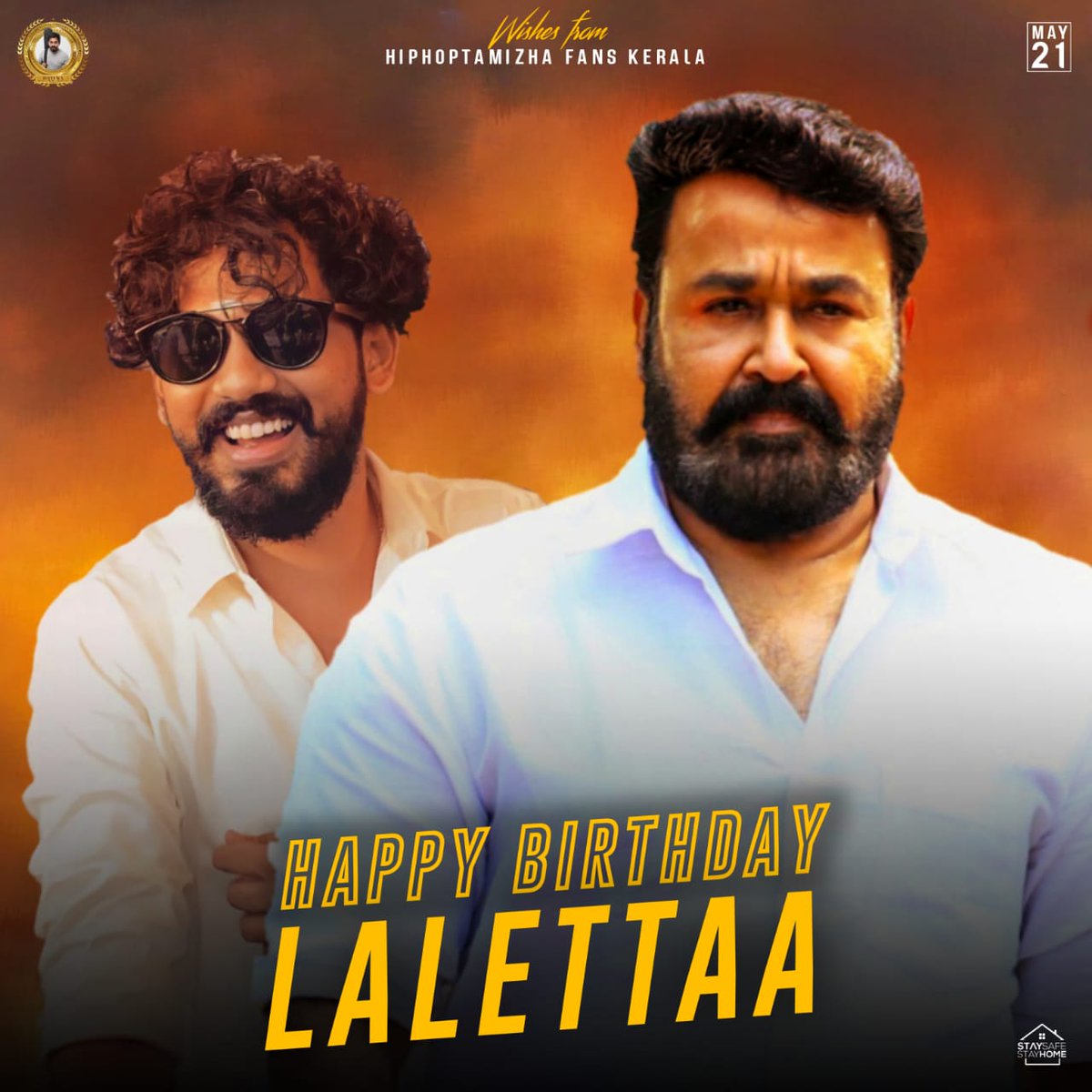 HhtfwaO's tweet photo. Happy Birthday To Our Complete Actor @mohanlal ❣️ Wishing all the very best for upcoming projects..

Wishes from all @hiphoptamizha fans 😊

#HappyBirthdayLalettan

#Anbarivu #SivakumarinSabadham @HhtfwaO https://t.co/PS22Jbslfu