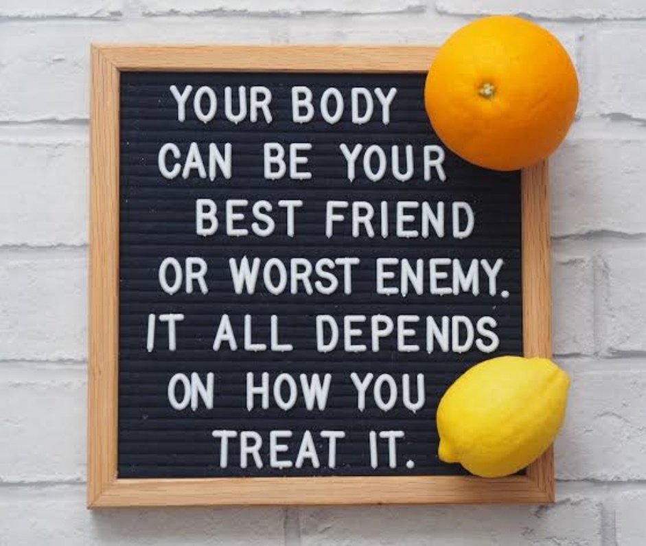 There is a direct relationship between your diet, physical activity, and health. Your nutrition is a key player when it comes to physical, mental, and social well-being. So,
👉 Consume healthy diet
👉Avoid Junk Food
👉 Take vitamin C and protein rich food.
#FridayFitness