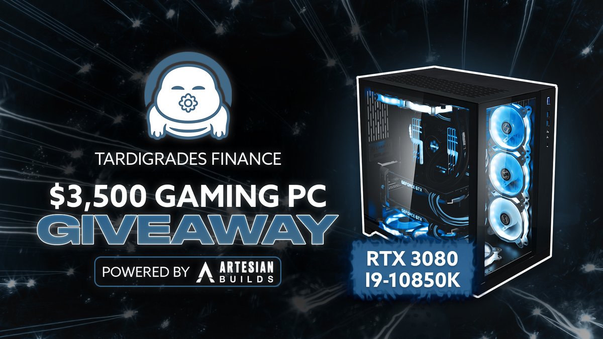 Don't forget #TRDGFAM ❣️❣️ (ENDS MAY 24th)

We're giving a $3,500 RTX 3080 Gaming PC to one lucky winner that retweets this within the next 7 days.

To enter: t.me/TardigradesOff…
- Follow 
@TardigradesBSC
 $TRDG 🐻🔬