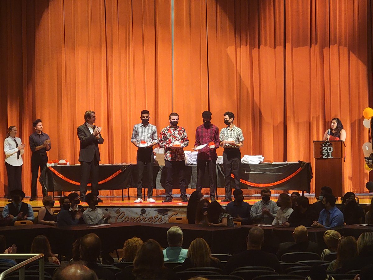 Congrats robotics and engineering academy seniors on a fantastic job well done! We'll always wish you the best!