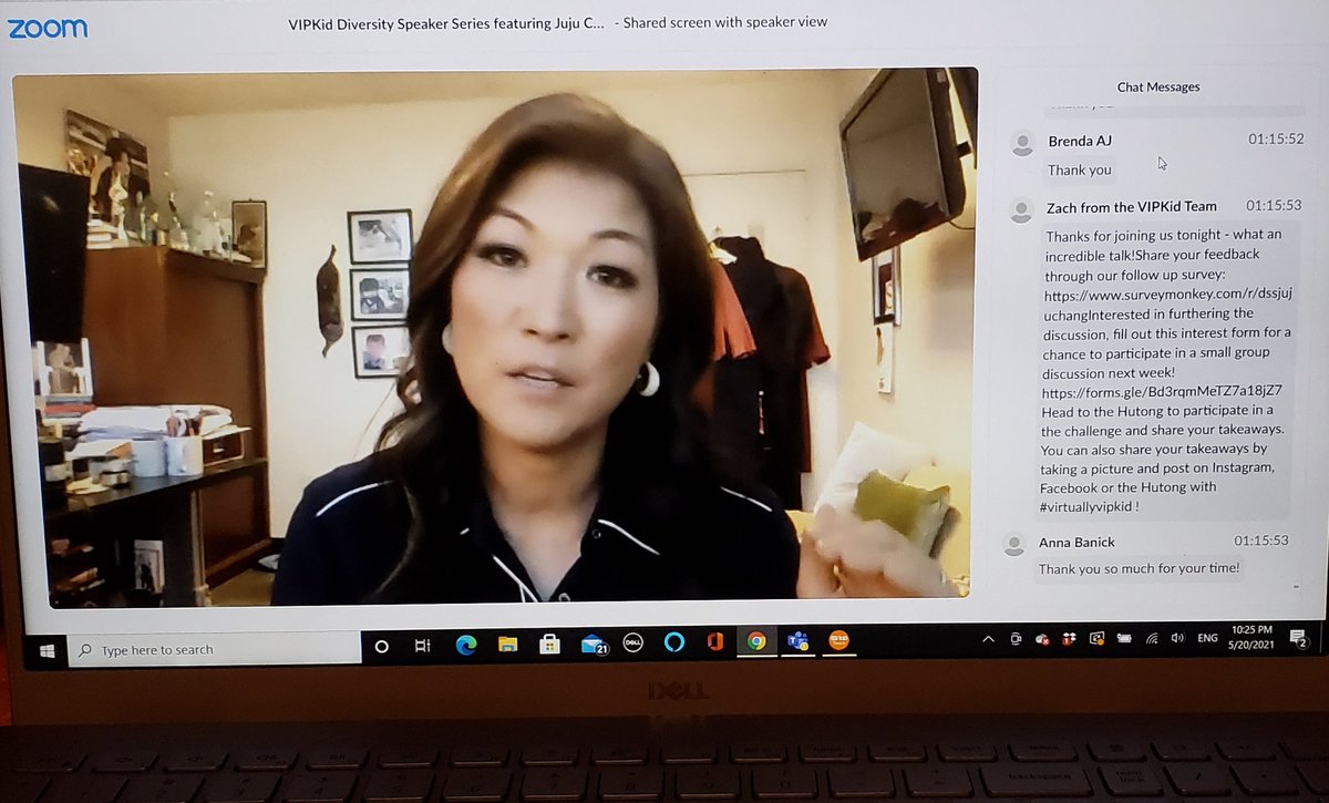 seamickaz's tweet photo. This was such a meaningful and moving discussion tonight. Thank you, @JujuChangABC and @TheVIPKIDLife.π§‘ #VirtuallyVIPKid https://t.co/myyVn1xup3